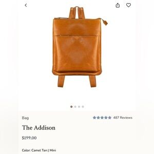 Andar Mini Addison Camel Tan